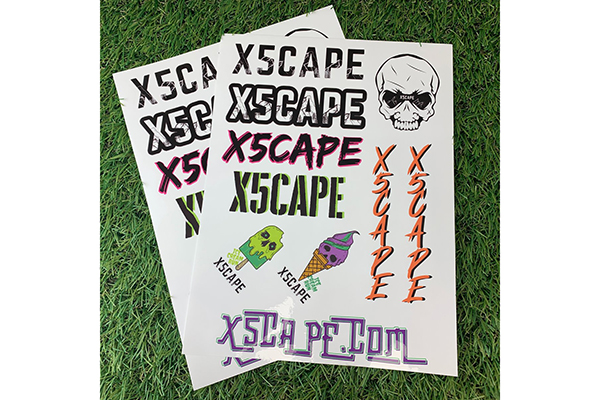 Free X5CAPE Stickers