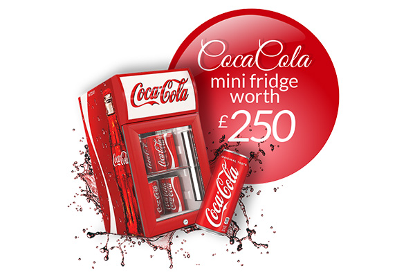 Free Coca Cola Fridge