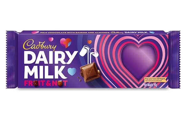 Free Cadbury Valentine’s Bar